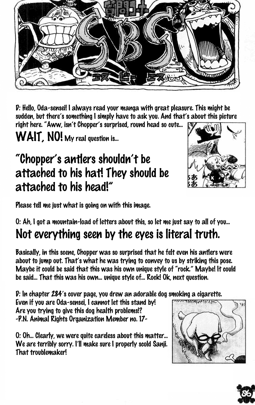 One Piece, Chapter 289 image 22
